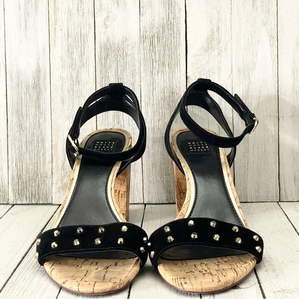 WHITE HOUSE BLACK MARKET Studded Sandals